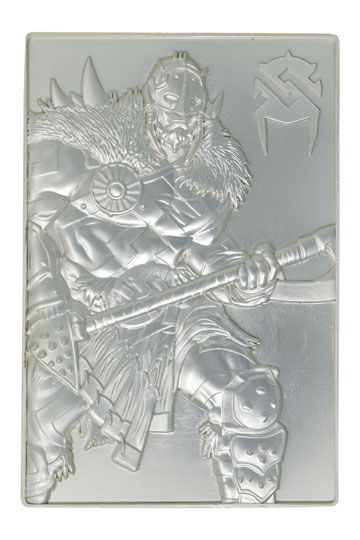 Magic The Gathering Ingot Garruk Wildspeaker  Limited Edition  Silver Plated