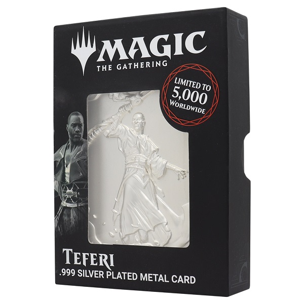 Magic The Gathering Ingot Teferi  Limited Edition  Silver Plated
