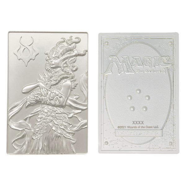 Magic The Gathering Ingot Vraska  Limited Edition  Silver Plated