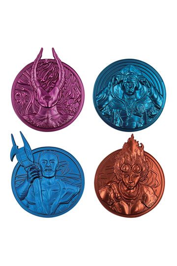 Magic The Gathering Planeswalkers  Limited Edition  Medallion Set