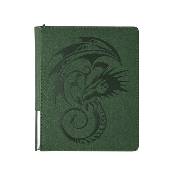 Mappe Card Codex Zipster Regular Portfolio: Forest Green  Ringbind Album  Dragon Shield  Dragonshield   At-38008