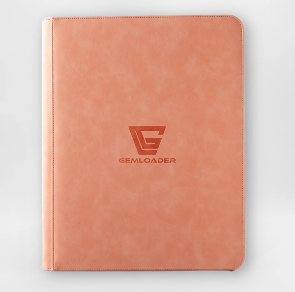 Mappe Gemloader Premium  -pocket Toploader Binder: Pink  Holder 216 Kort