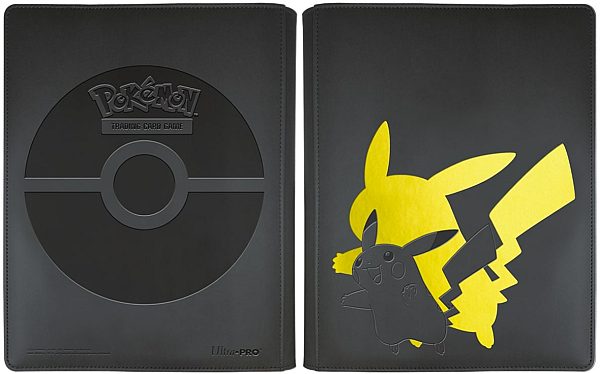 Mappe Pokemon Elite Series: Pikachu  -pocket Premium Zippered Pro-binder 18x20  Plads Til 360 Kort  Ultra Pro  15772