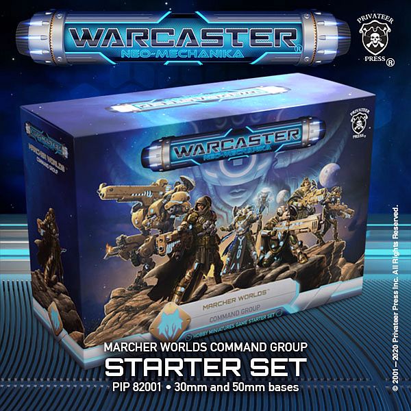 Marcher Worlds Command Group Starter Set Pip-82001