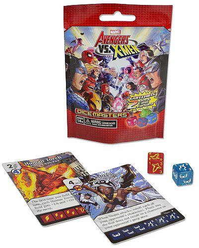 Marvel Dice Masters: Avengers Vs   -men  Avx  Foil Pack Booster