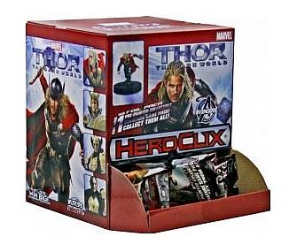 Marvel Heroclix: Thor: The Dark World 24-figure Gravity Feed Booster Display