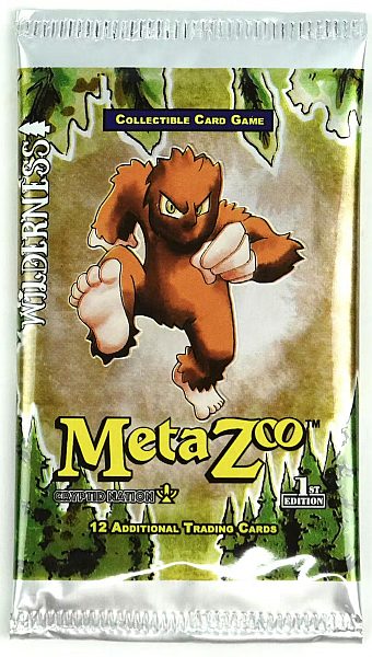 Metazoo Tcg: Cryptid Nation Wilderness  1st Edition  Booster Pack