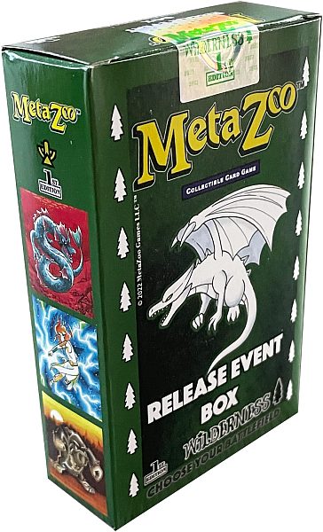 Metazoo Tcg: Cryptid Nation Wilderness  1st Edition  Release Event Box  Deck   Boosters