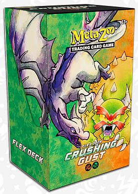 Metazoo Tcg  2025 : Flex Decks Wave  : Crushing Gust    Booster Packs