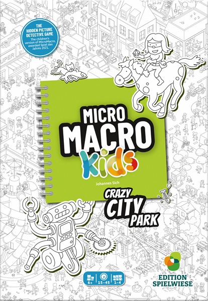 Micromacro  Engelsk : Kids  226 128 147  The Crazy City Park Board Game
