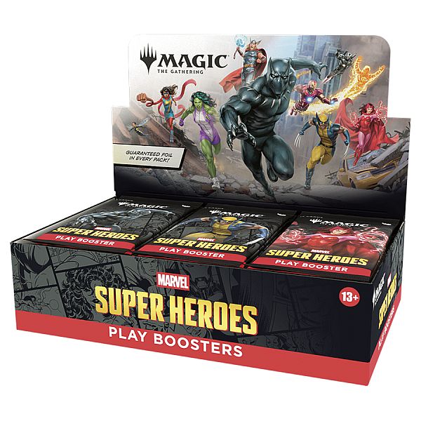 Mtg Marvel Super Heroes Play Booster Box
