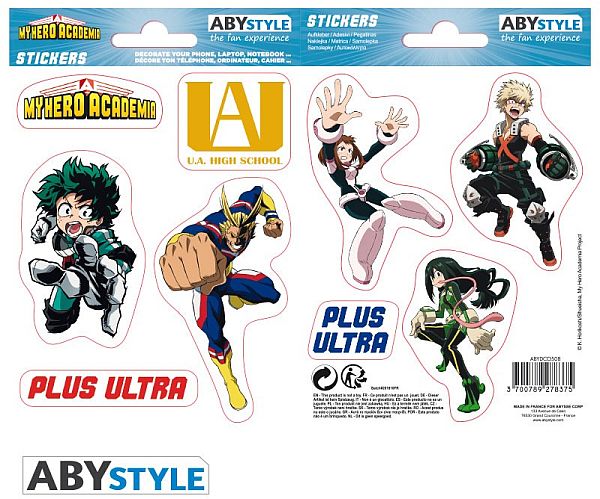 My Hero Academia       High School Stickers Klisterm 195 166 Rker