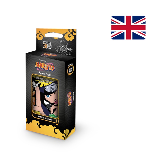 Naruto Mythos Trading Card Game  Tcg : Set 01 Konoha Shido Team Set  2nd Edition : Naruto Uzumaki    Boosters