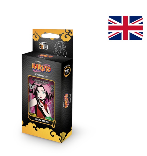 Naruto Mythos Trading Card Game  Tcg : Set 01 Konoha Shido Team Set  2nd Edition : Sakura Haruno    Boosters