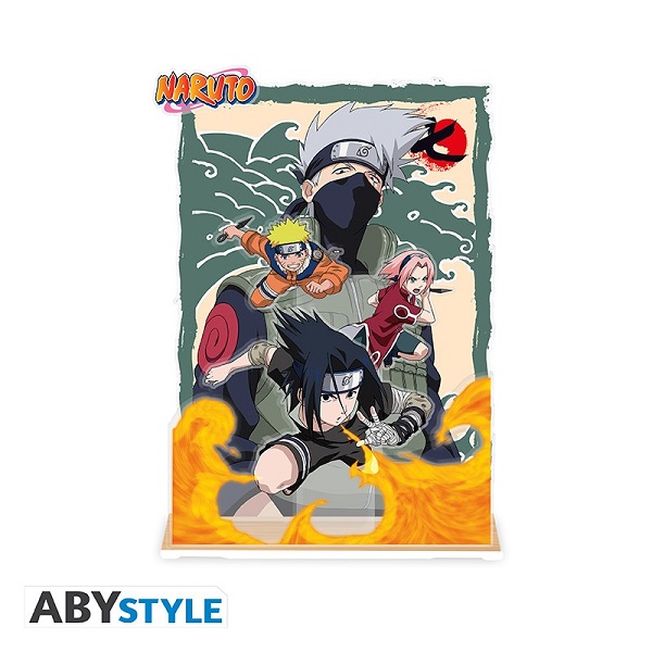 Naruto Shippuden Team   Acrylic Mascot Stand