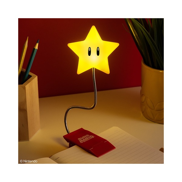 Nintendo Mario Star Clip Lamp