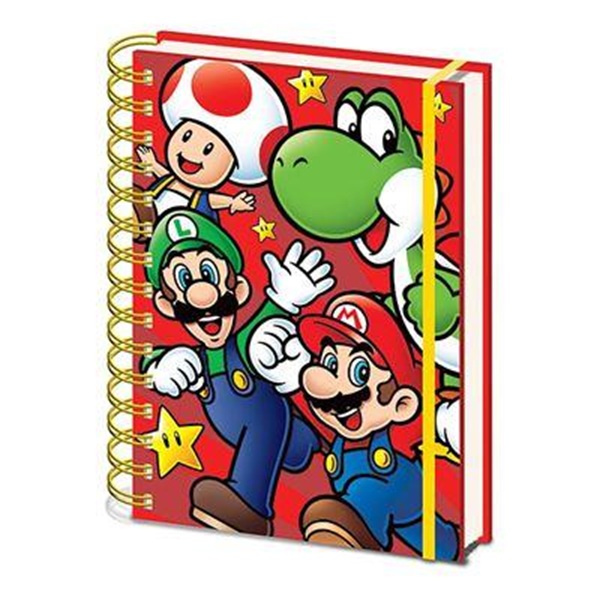 Nintendo: Super Mario Core Run A5 Notebook