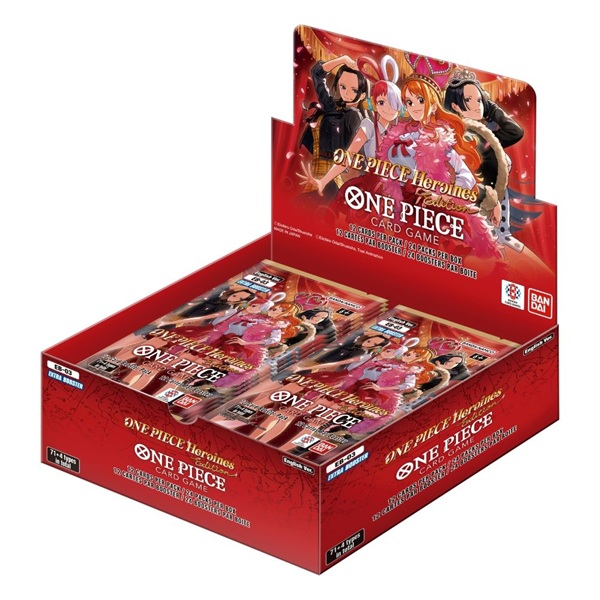 One Piece Card Game: Eb03: One Piece Heroines Edition Extra Booster Display  Box Med 24 Pakker