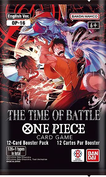 One Piece Card Game: Op16: The Time Of Battle Booster Pack