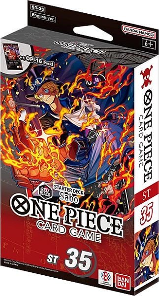 One Piece Card Game: St35 Starter Deck Red Black Sabo