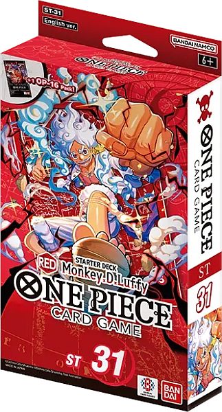 One Piece Card Game: St31 Starter Deck Red Monkey   Luffy