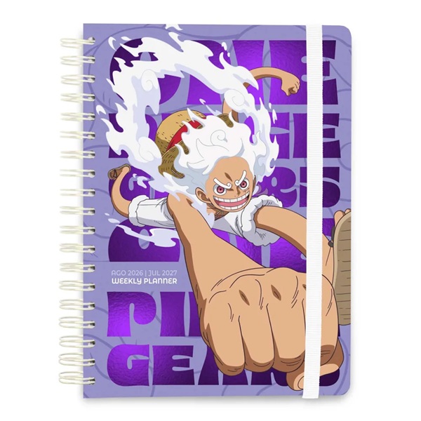 One Piece Gear   12 Months A5 Academic Diary Week To View 2026 2027
