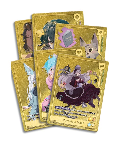 Oshi Push Vtuber Card Game: Gen    Gen Two : Hidden Links Metal Card Set