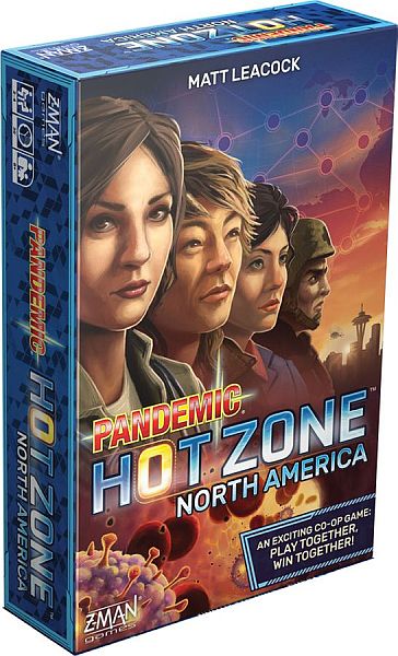 Pandemic: Hot Zone North America  Engelsk  Grundspil