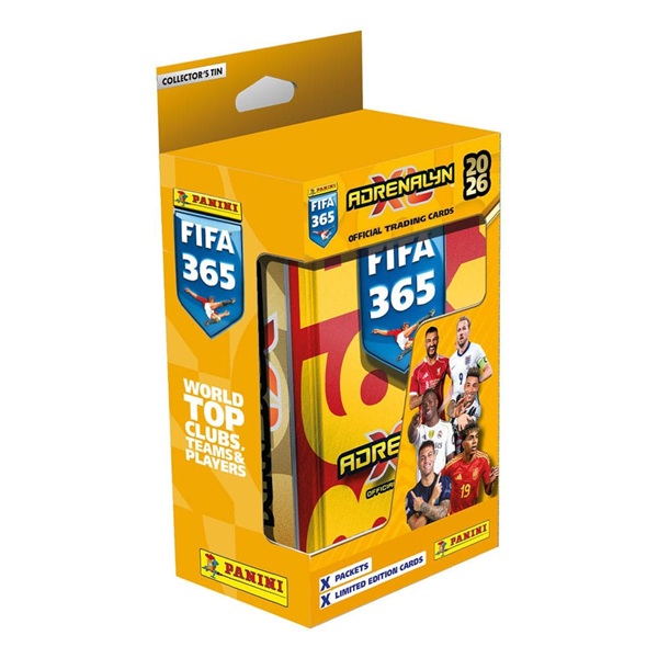 Panini Adrenalyn  : Fifa 365 2026 Classic Tin 10 Boosters    Limited-kort