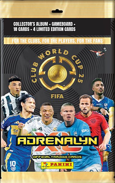 Panini Adrenalyn  : Fifa Club World Cup 2025 Starters 195 166   Mappe  Guide    Boosters     Limited-kort
