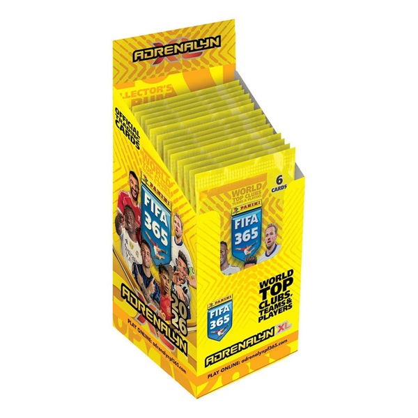 Panini Adrenalyn  : Fifa 365 2026 Flow Pack Booster Display   Box Med 24 Pakker