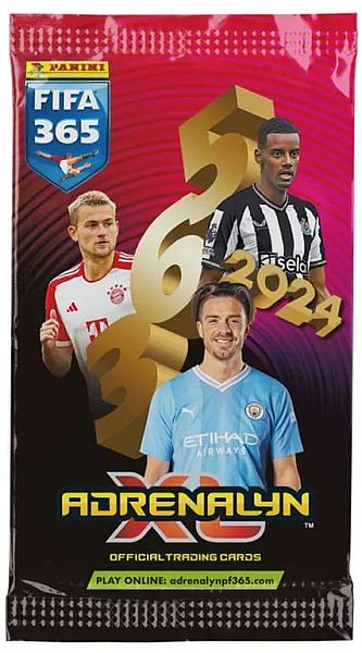 Panini Adrenalyn  : Fifa 365 2024 Flow Pack Booster Pakke Booster Pack