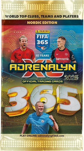 Panini Adrenalyn  : Fifa 365 2025 Nordic Edition Booster Pakke Booster Pack