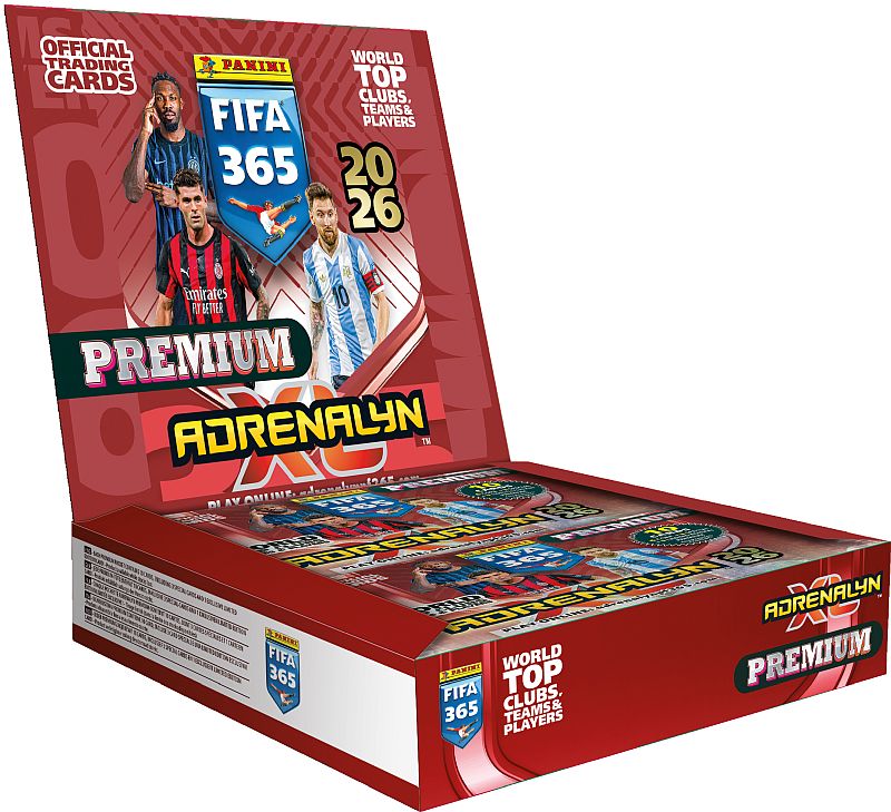 Panini Adrenalyn  : Fifa 365 2026 Special Edition Premium Booster Display   Box Med 10 Premium-pakker