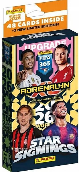 Panini Adrenalyn  : Fifa 365 2026 Upgrade Star Signings Booster Set  Deck  Blister Med 48 Kort   Limited Edition