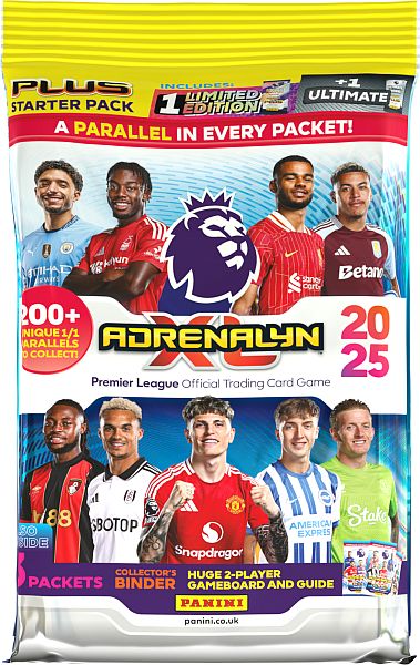 Panini Adrenalyn  : Premier League 2024 2025 Plus Starters 195 166   Mappe    Booster Packs   Limited Edition   Ultimate