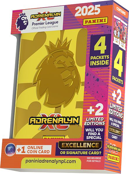 Panini Adrenalyn  : Premier League 2024 2025 Pocket Tin   Booster Packs   Limited-kort