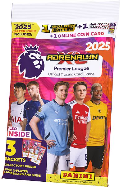 Panini Adrenalyn  : Premier League 2024 2025 Starters 195 166   Mappe    Booster Packs   Limited-kort