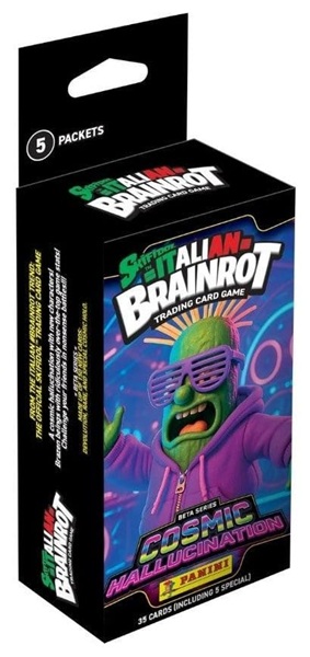 Panini Skifidol Italian Brainrot Tcg Beta Series: Cosmic Hallucination Blister Pack    Boosters