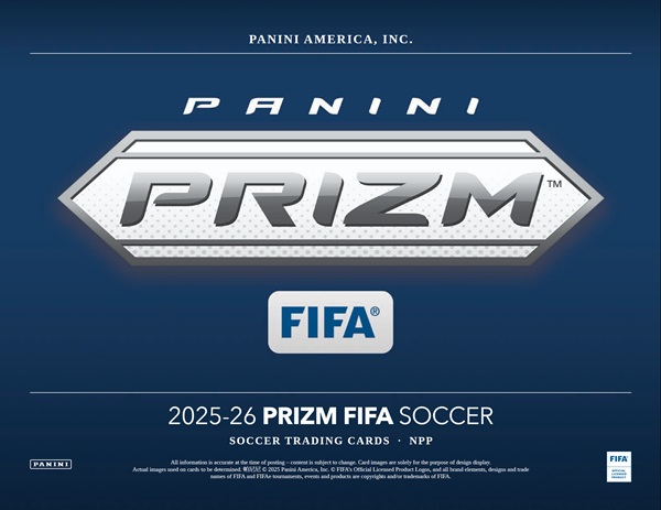 Panini Soccer Prizm Fifa 2025-26 Retail Booster Pack    Kort