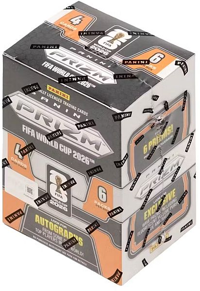 Panini Soccer Prizm Fifa World Cup 2026 Blaster Box  Booster Display    Box Med   Pakker
