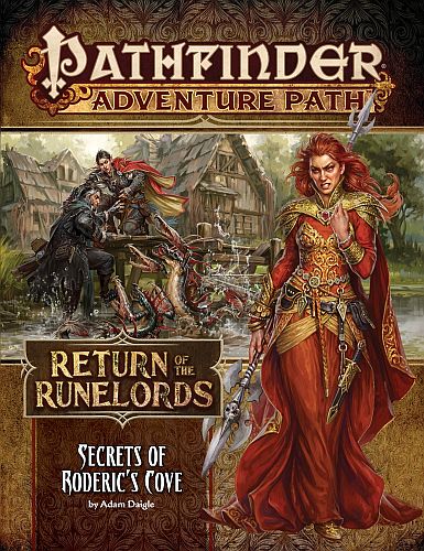 Pathfinder Nr  133 Return Of The Runelords    : Secrets Of Roderic   Cove Pzo90133