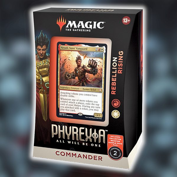 Phyrexia: All Will Be One Commander  Edh  Multiplayer Magic Deck: Rebellion Rising 100 Kort