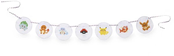 Pok 195 169 Mon Block Art Party  Generation   Kanto Starters  Wall Banner