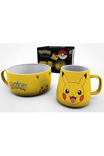 Pok 195 169 Mon Breakfast Set Pikachu