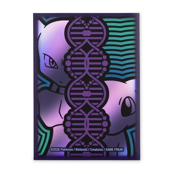 Pok 195 169 Mon Tcg Mewtwo   Mew Dna 65 Lommer Pok 195 169 Mon Center Card Sleeves