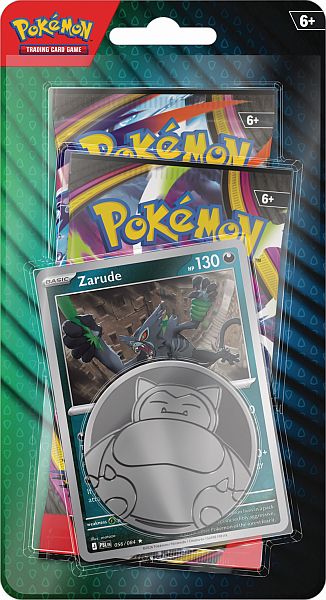 Pokemon Blister Pack  -pack Zarude Blister  Slim :   Booster Pakker   Promo   Pokemon   195 184 Nt