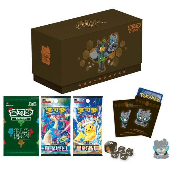 Pokemon Box  Kinesisk Chinese  Ogerpon Cornerstone Mask Gift Box