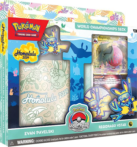 Pokemon Deck 2024 World Championship  Wcd  Evan Pavelski: Regidrago Vstar