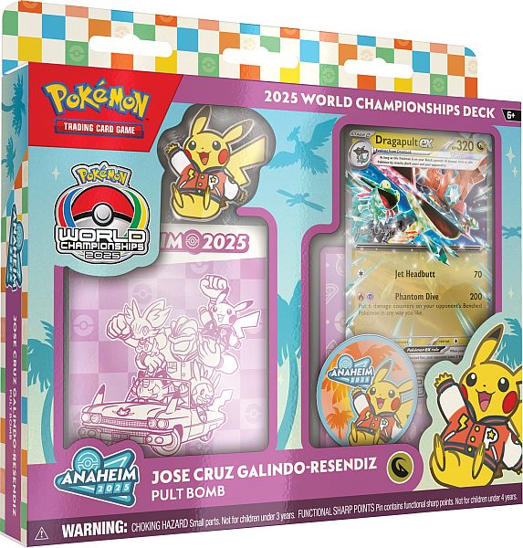 Pokemon Deck 2025 World Championship  Wcd  Jose Cruz Galindo-resendiz: Pult Bomb